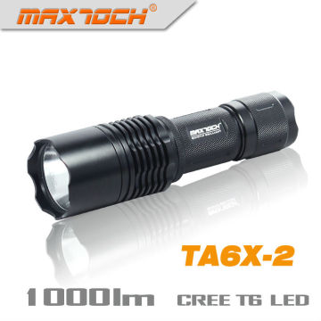 Maxtoch TA6X-2 26650 lanterna recarregável poder